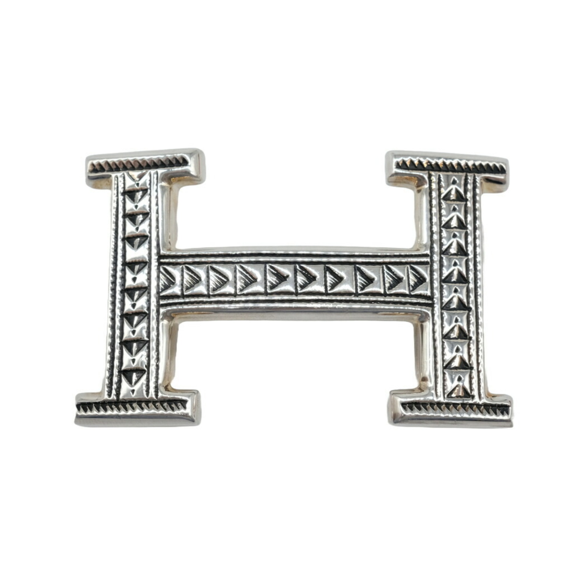 HERMES Hermes Belt Buckle Constance Touareg SV925 Silver