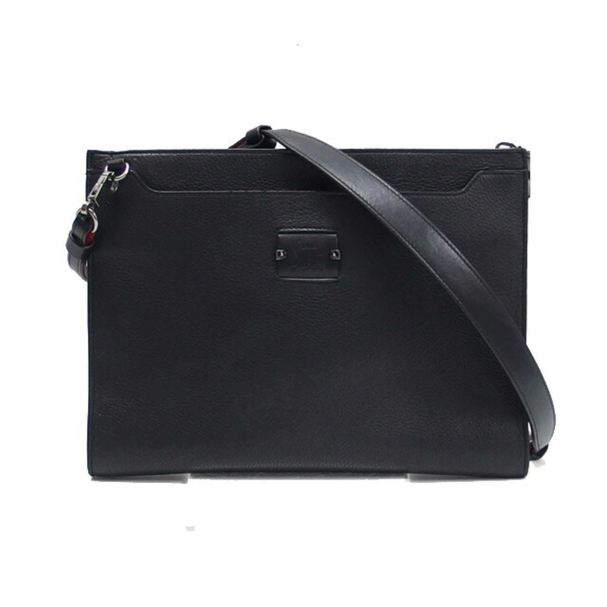 Christian Louboutin Sky Pouch Shoulder Bag Black