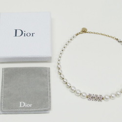 Christian Dior fake pearl necklace