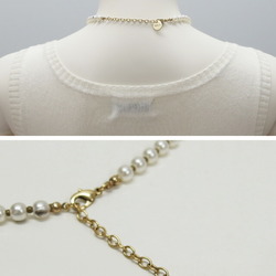 Christian Dior fake pearl necklace