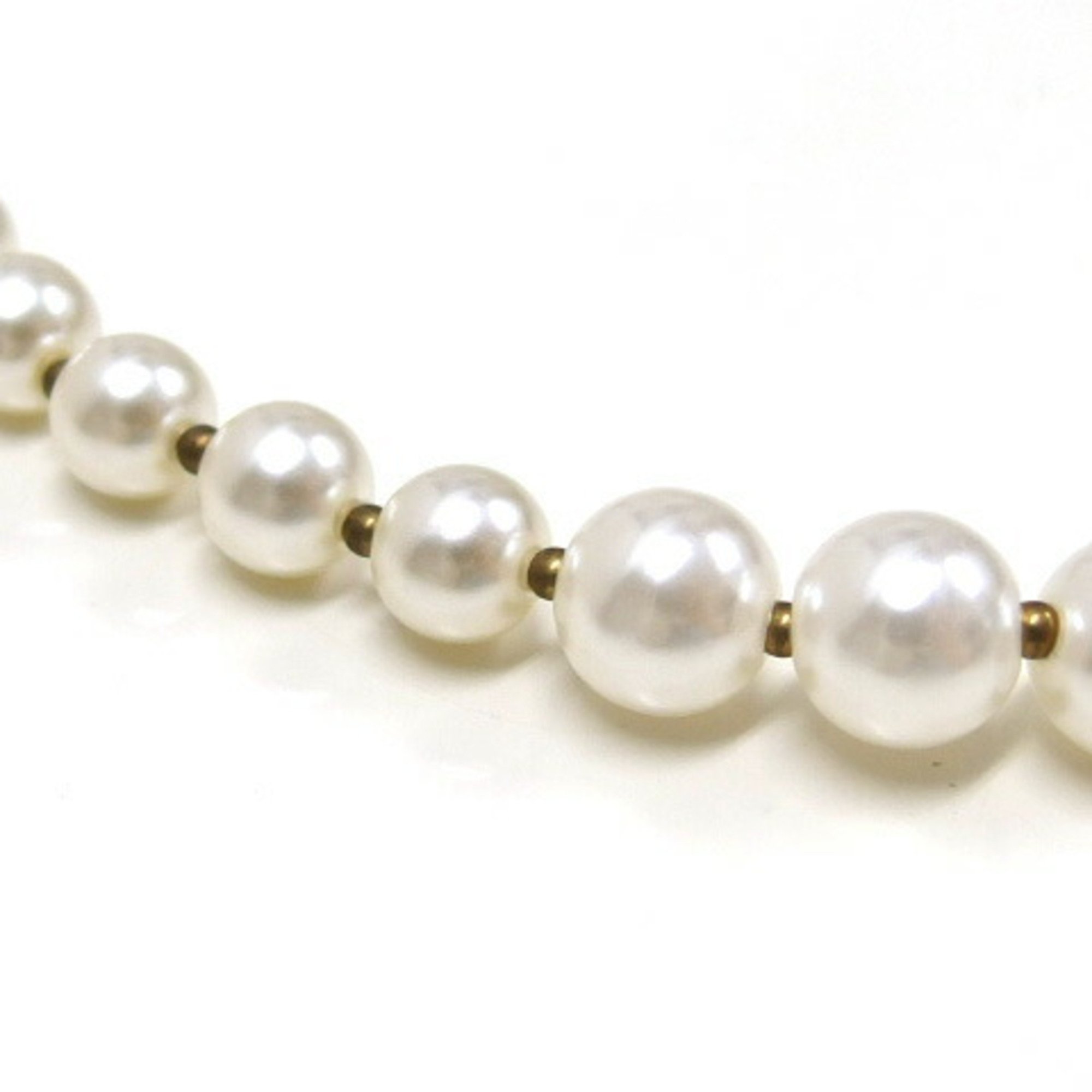 Christian Dior fake pearl necklace