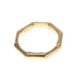 Gucci Octagonal Ring Pink Gold (18K) Fashion No Stone Band Ring Pink Gold