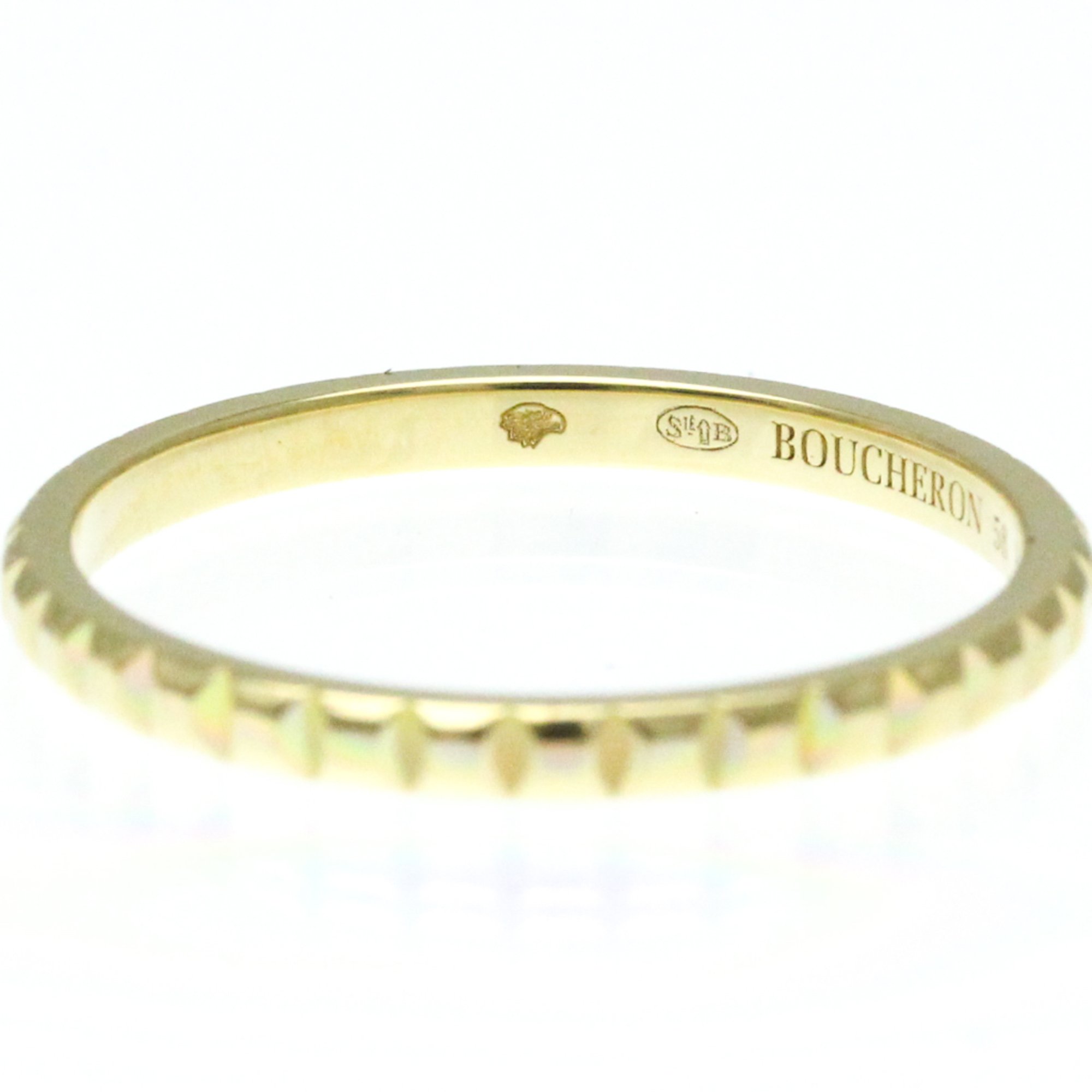 Boucheron Quatre Clou De Paris Ring Small Size Yellow Gold (18K) Fashion No Stone Band Ring Gold