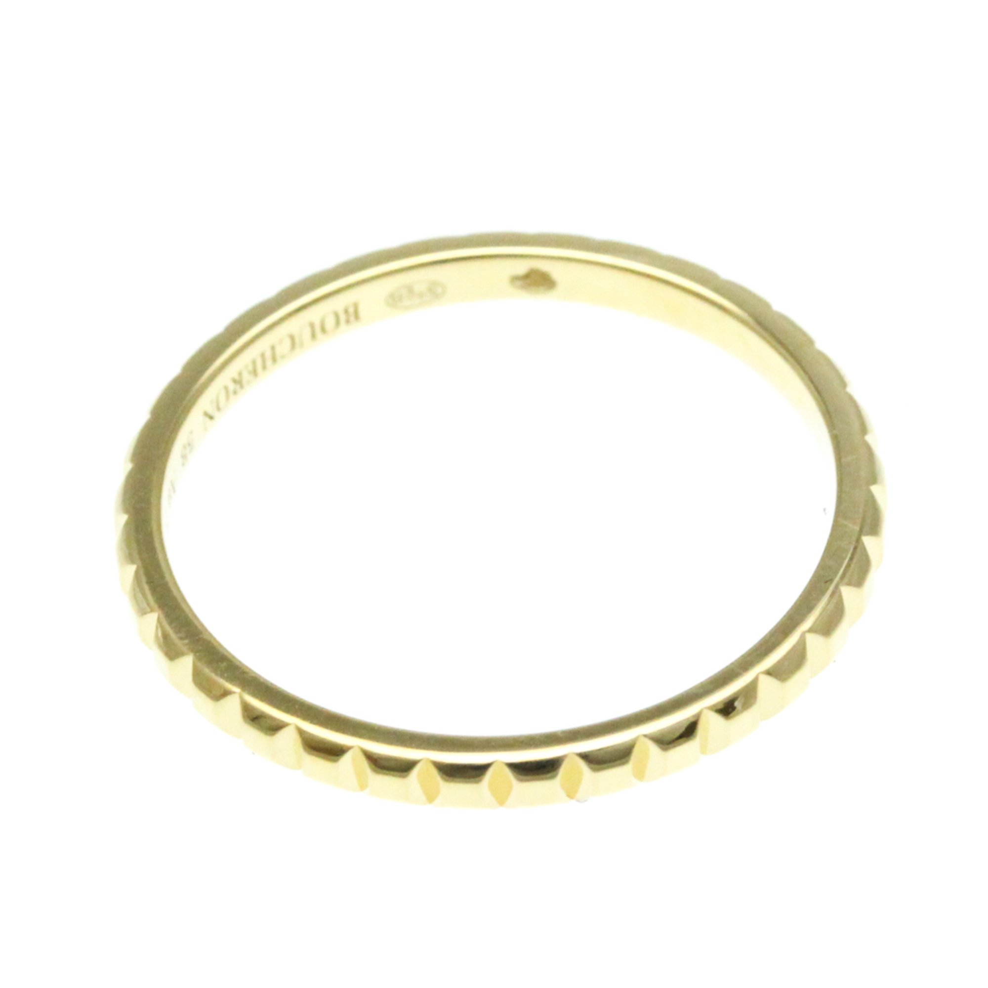 Boucheron Quatre Clou De Paris Ring Small Size Yellow Gold (18K) Fashion No Stone Band Ring Gold