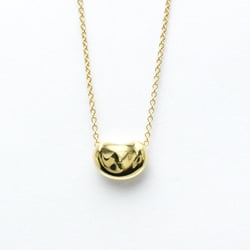 Tiffany Bean Yellow Gold (18K) Men,Women Fashion Pendant Necklace (Gold)