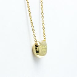 Tiffany Bean Yellow Gold (18K) Men,Women Fashion Pendant Necklace (Gold)