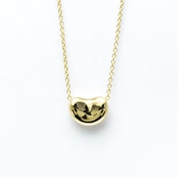 Tiffany Bean Yellow Gold (18K) No Stone Men,Women Fashion Pendant Necklace (Gold)