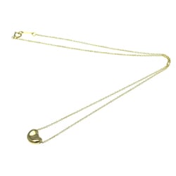 Tiffany Bean Yellow Gold (18K) No Stone Men,Women Fashion Pendant Necklace (Gold)