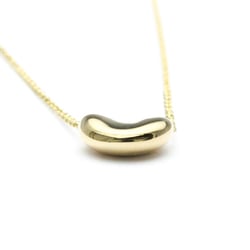 Tiffany Bean Yellow Gold (18K) No Stone Men,Women Fashion Pendant Necklace (Gold)