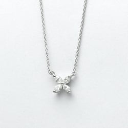Tiffany Tiffany Victoria Platinum Diamond Men,Women Fashion Pendant Necklace (Silver)