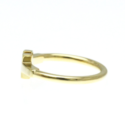 Tiffany T Wire Ring Yellow Gold (18K) Fashion No Stone Band Ring Gold