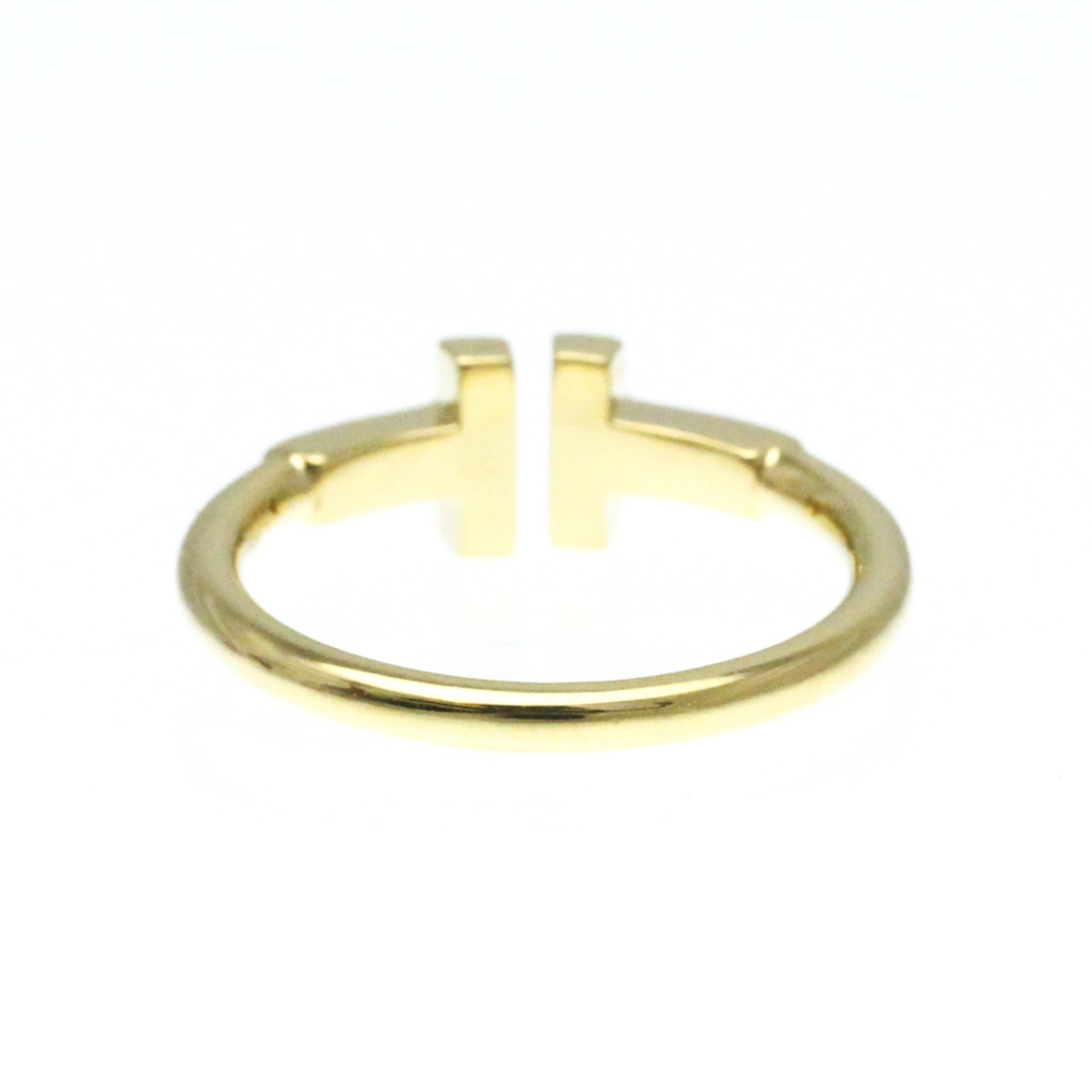 Tiffany T Wire Ring Yellow Gold (18K) Fashion No Stone Band Ring Gold