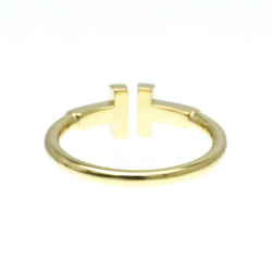 Tiffany T Wire Ring Yellow Gold (18K) Fashion No Stone Band Ring Gold