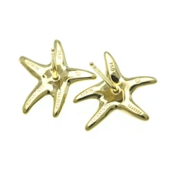 Tiffany Starfish No Stone Yellow Gold (18K) Stud Earrings Gold