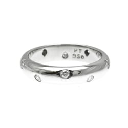 Tiffany Dots Diamond Ring Platinum Fashion Diamond Band Ring Silver