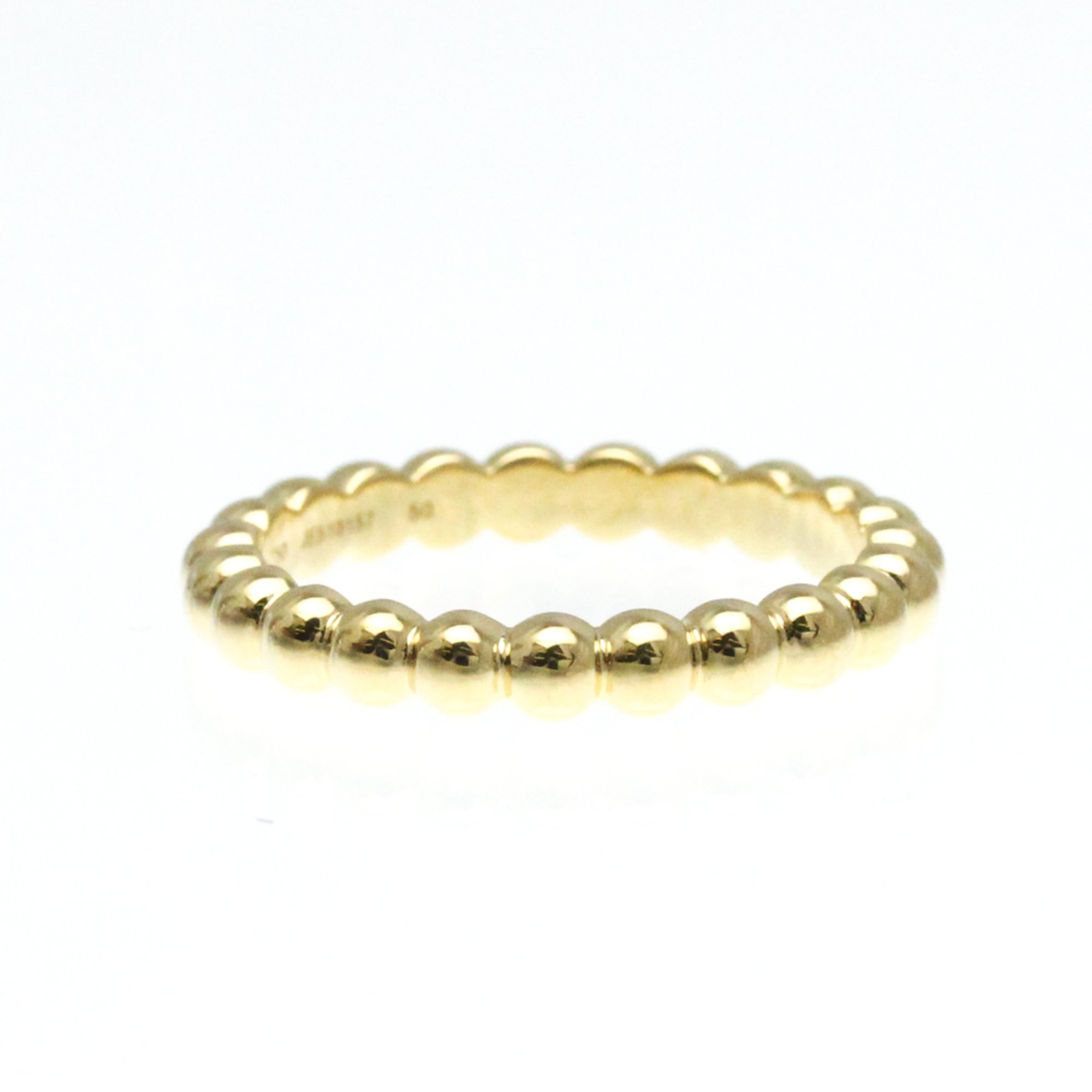 Van Cleef & Arpels Perlée Ring Medium Yellow Gold (18K) Fashion No Stone Band Ring Gold