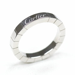 Cartier Lanier Ring K18WG White Gold #48 Size 8 750WG Finished