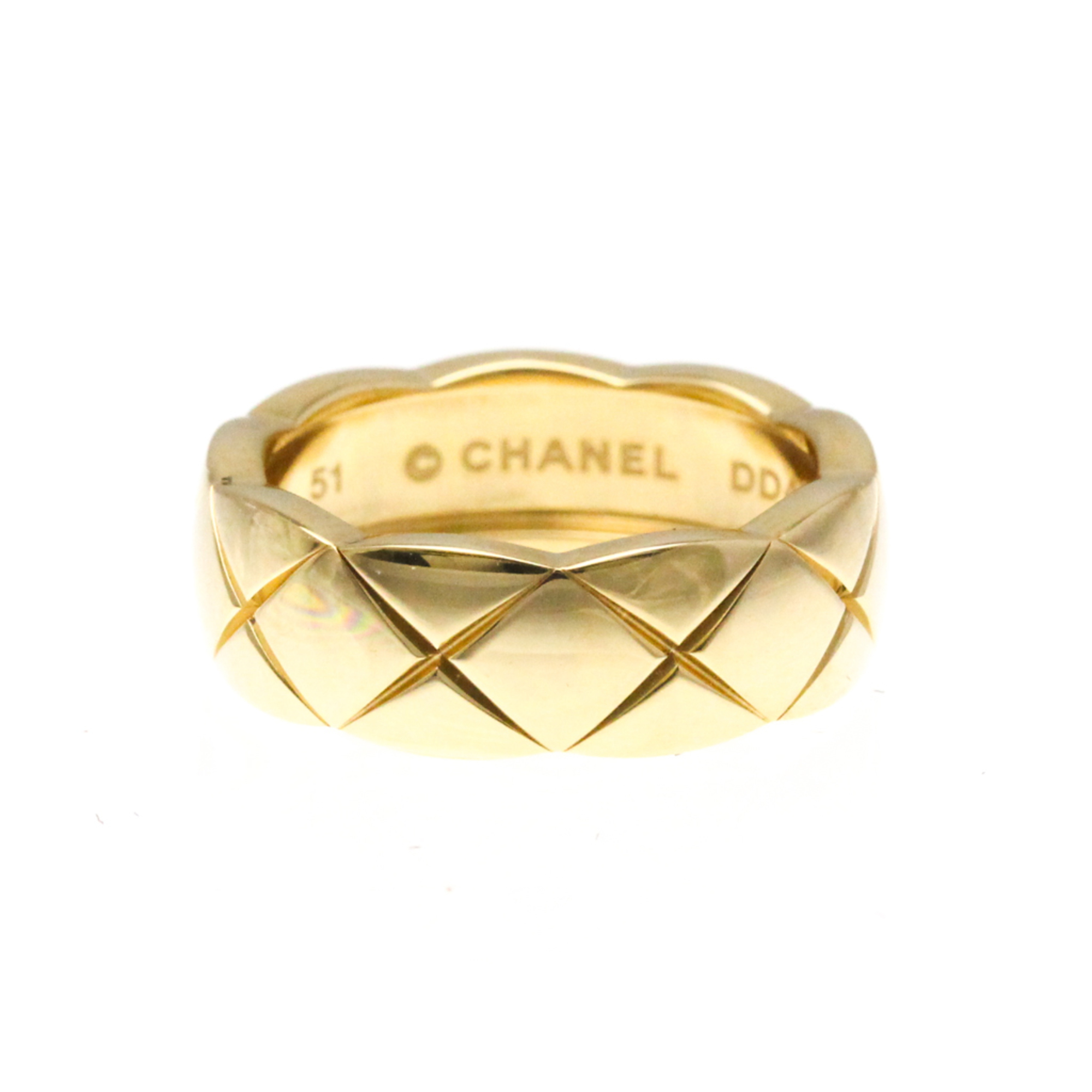 Chanel Coco Crush Ring Yellow Gold (18K) Fashion No Stone Band Ring Gold