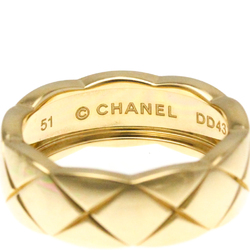 Chanel Coco Crush Ring Yellow Gold (18K) Fashion No Stone Band Ring Gold