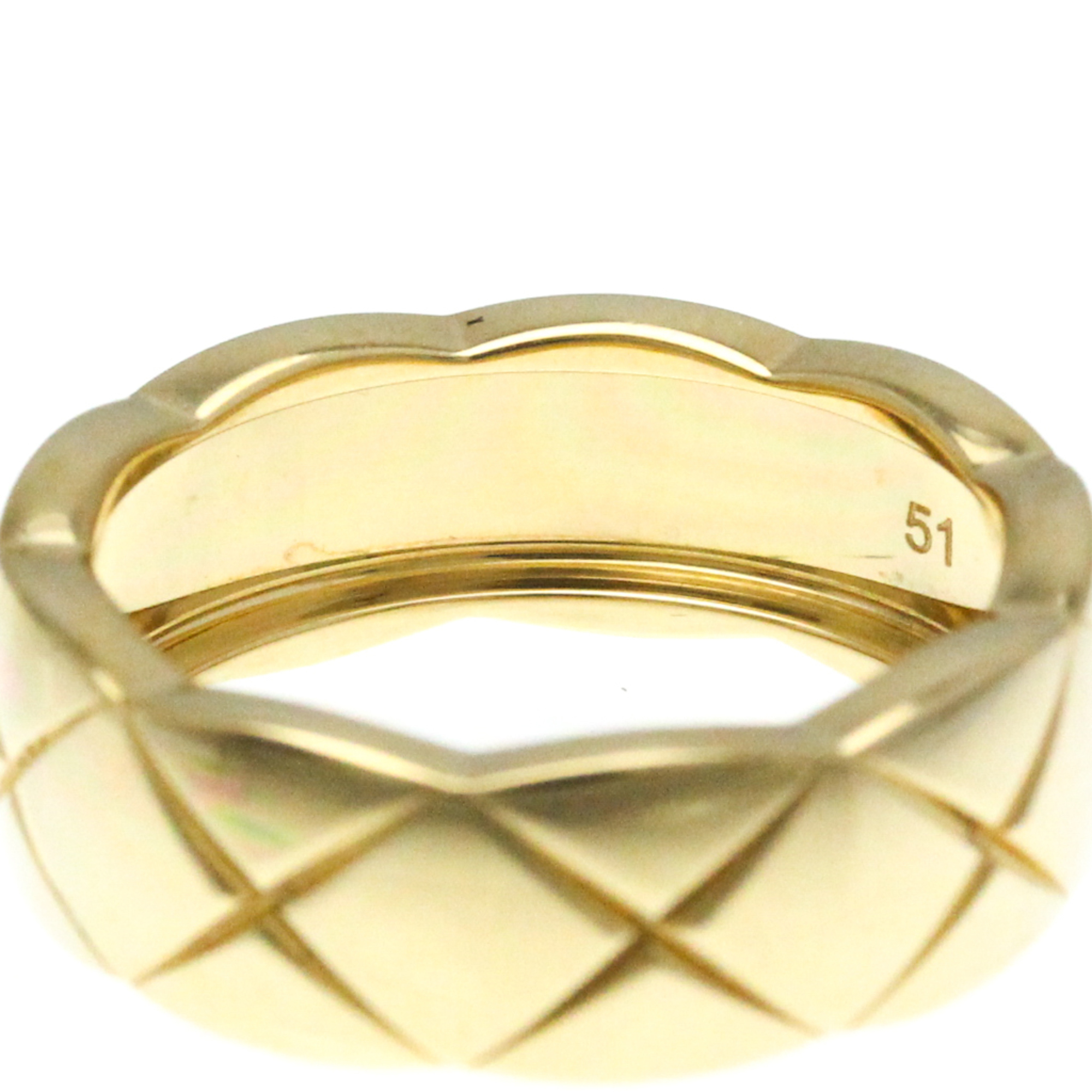 Chanel Coco Crush Ring Yellow Gold (18K) Fashion No Stone Band Ring Gold