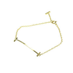 Tiffany Smile Yellow Gold (18K) No Stone Charm Bracelet Gold