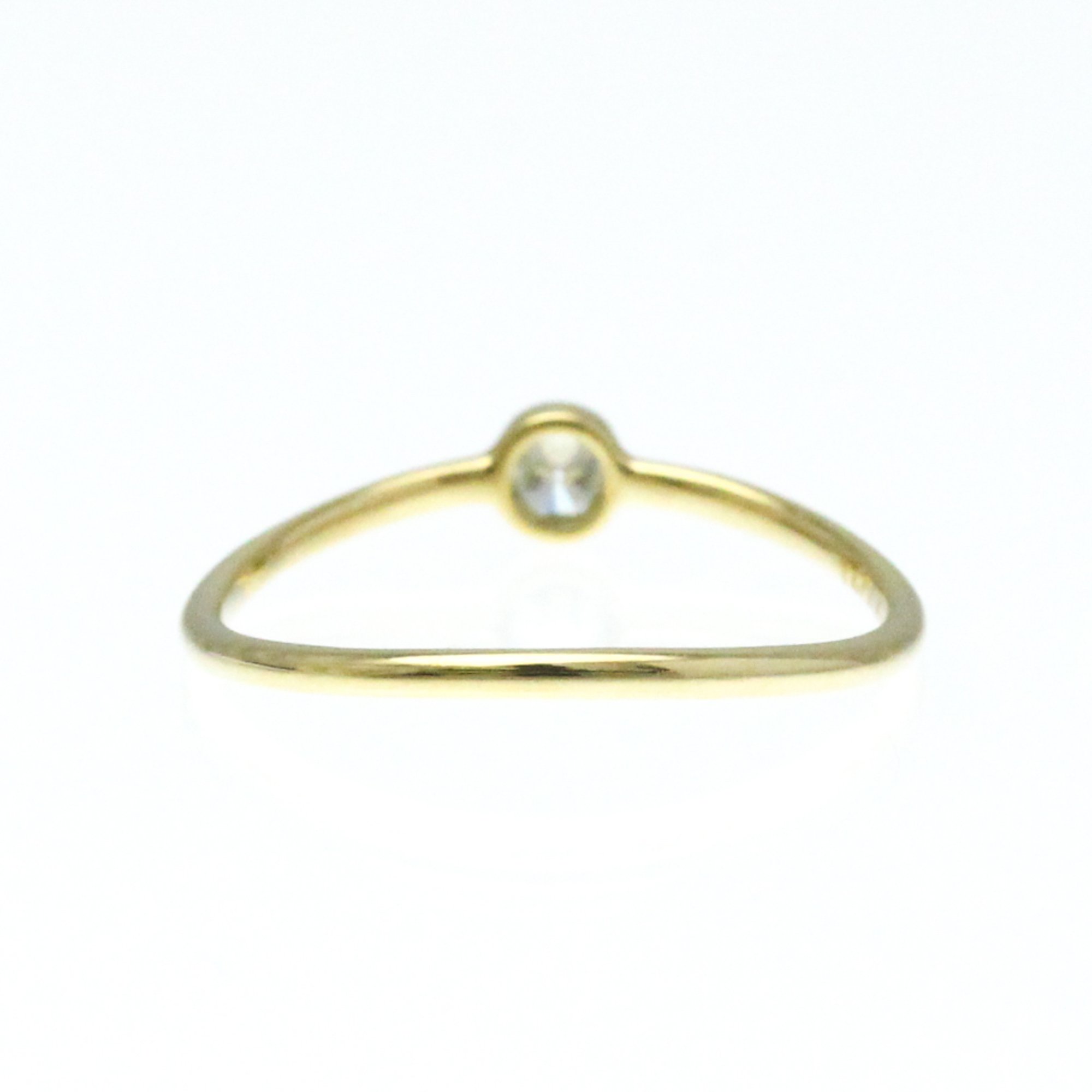 Tiffany Wave Single Row Ring Yellow Gold (18K) Fashion Diamond Band Ring Gold