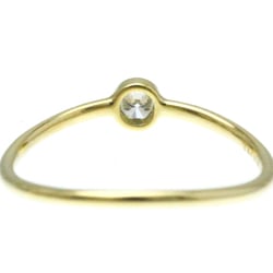 Tiffany Wave Single Row Ring Yellow Gold (18K) Fashion Diamond Band Ring Gold