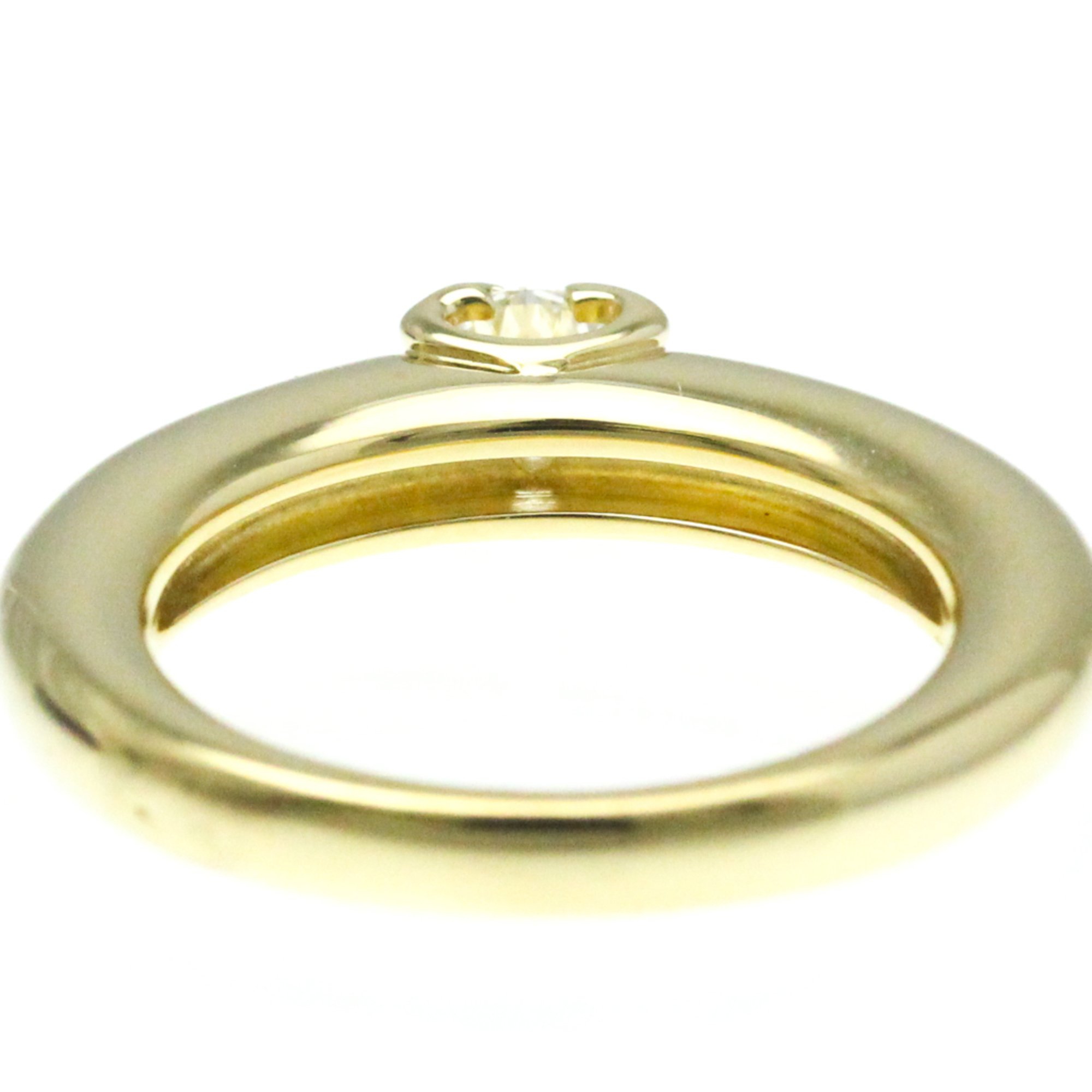 Cartier C Setting Ring Yellow Gold (18K) Fashion Diamond Band Ring Gold