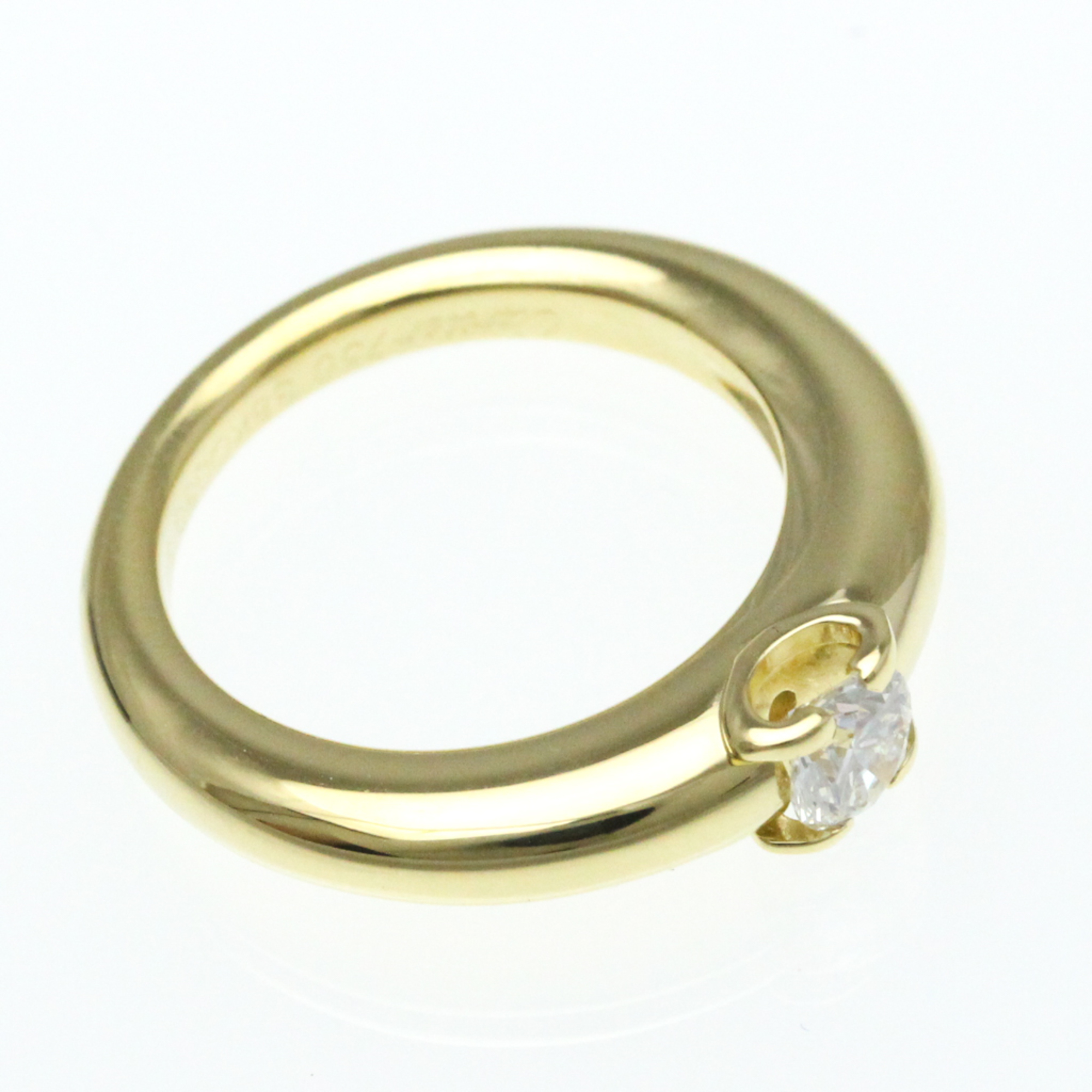 Cartier C Setting Ring Yellow Gold (18K) Fashion Diamond Band Ring Gold