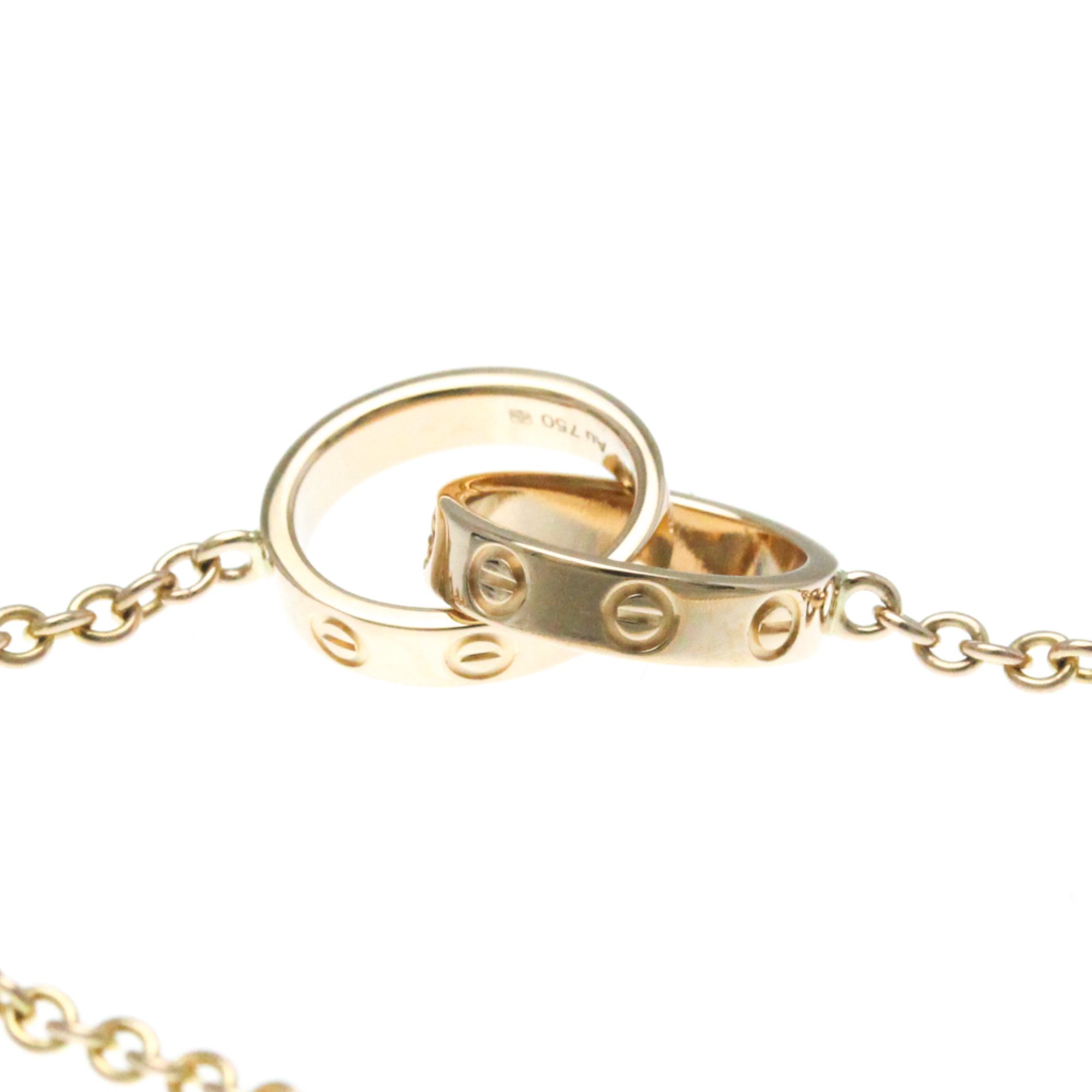 Cartier Baby Love Bracelet Pink Gold (18K) No Stone Charm Bracelet Pink Gold