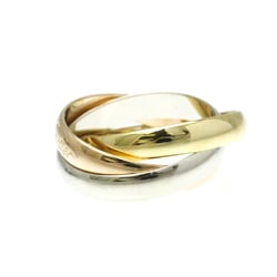 Cartier Trinity Pink Gold (18K),White Gold (18K),Yellow Gold (18K) Fashion No Stone Band Ring Gold