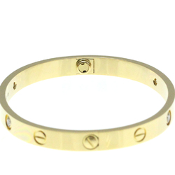 Cartier Love Bracelet 4P Diamond Yellow Gold (18K) Diamond Bangle Gold