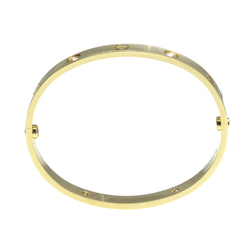 Cartier Love Bracelet 4P Diamond Yellow Gold (18K) Diamond Bangle Gold