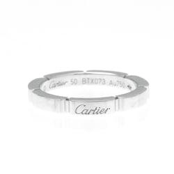 Cartier Maillon Panthere White Gold (18K) Fashion No Stone Band Ring Silver