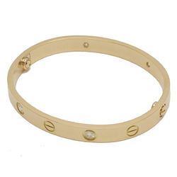 Cartier LOVE Bracelet Bangle K18YG 750YG Yellow Gold 4PD Diamond #16 B6036019