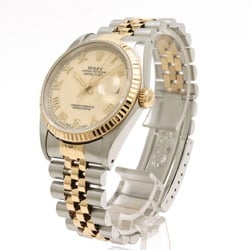 ROLEX Rolex Datejust Ivory Dial SS/YG Combination E Series Men's AT Automatic Watch 16233