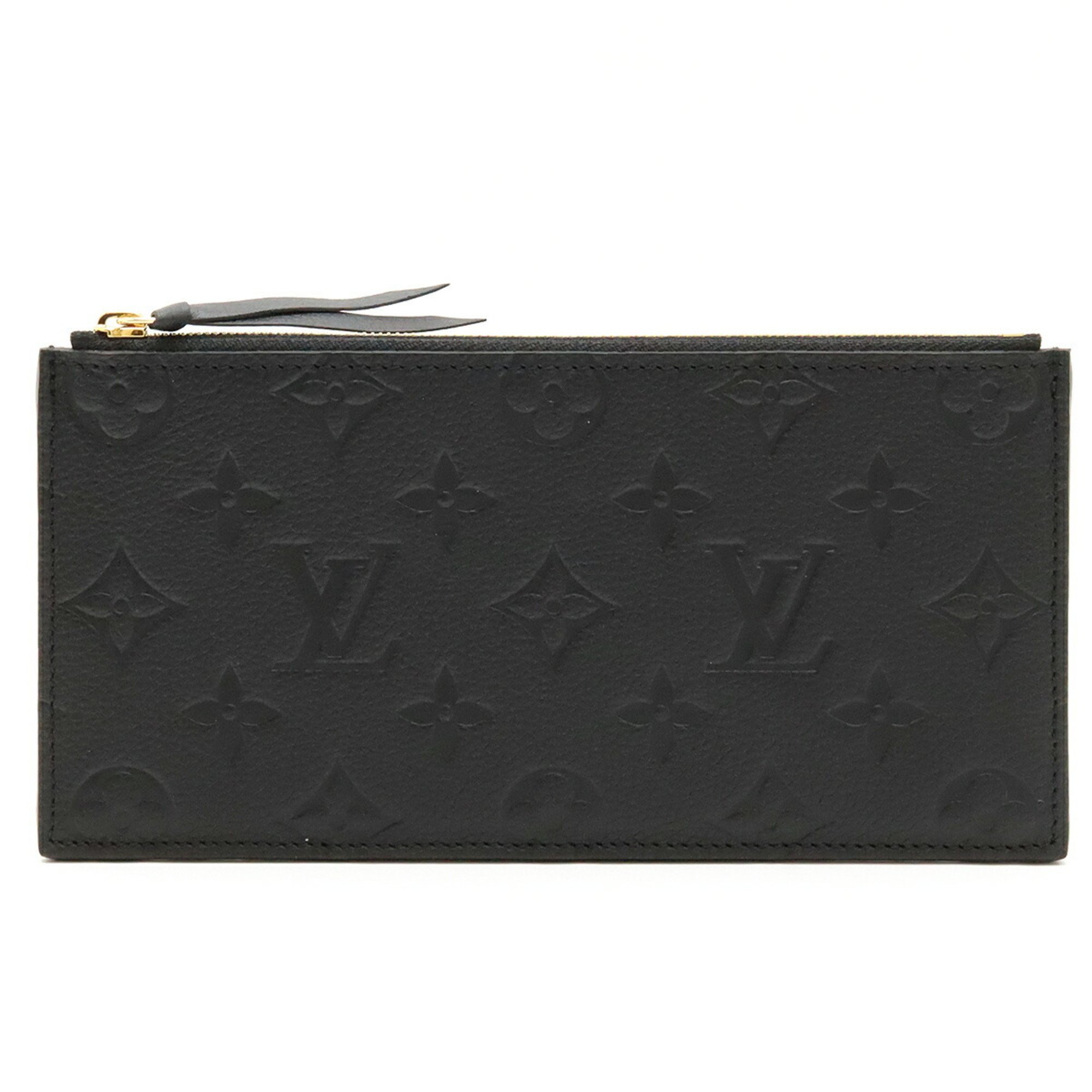 LOUIS VUITTON Louis Vuitton Monogram Empreinte Pochette Felicie Shoulder Clutch Noir Black M82477