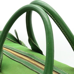 PRADA Prada Jacquard Boston Bag Travel Shoulder LARICE Green Purchased at a domestic boutique VS0320