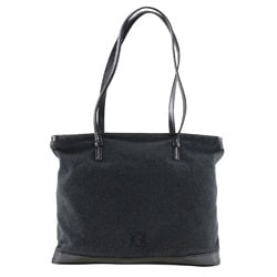 LOEWE Anagram Tote Bag Felt Grey Women's