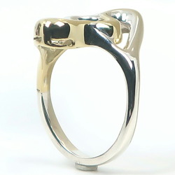 Tiffany & Co. Size 9 Ring, Silver 925 x K18 Yellow Gold, Approx. 3.8g, Women's