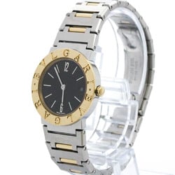 Polished BVLGARI BVLGARI-BVLGARI 18K Gold Steel Ladies Watch BB26SGD BF569974