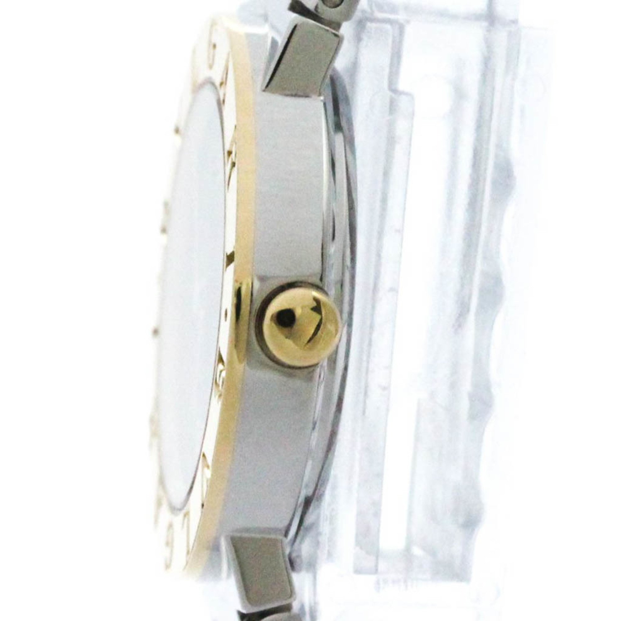 Polished BVLGARI BVLGARI-BVLGARI 18K Gold Steel Ladies Watch BB26SGD BF569974