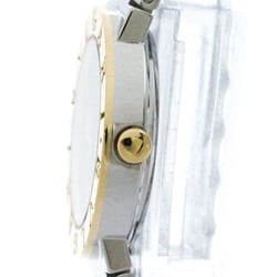 Polished BVLGARI BVLGARI-BVLGARI 18K Gold Steel Ladies Watch BB26SGD BF569974