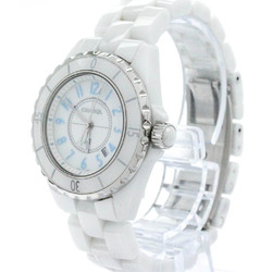 Polished CHANEL J12 Blue Light LTD Edition Ceramic Ladies Watch H3826 BF574140