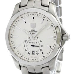Polished TAG HEUER Link Calibre 6 Steel Automatic Mens Watch WJF211B BF573272