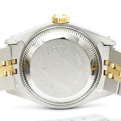 Polished ROLEX Datejust 69173G L Serial Diamond 18K Gold Steel Watch BF574197