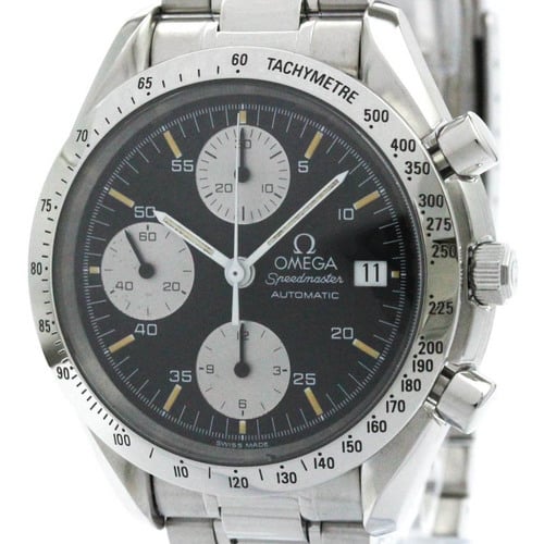 Polished OMEGA Speedmaster Date Steel Automatic Mens Watch 3511.50 BF574186