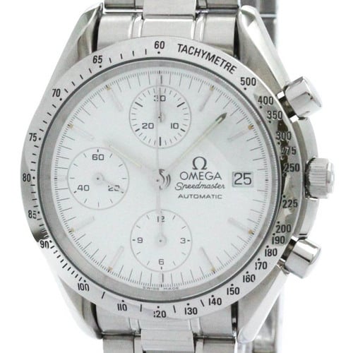 Polished OMEGA Speedmaster Date Steel Automatic Mens Watch 3511.20 BF572188