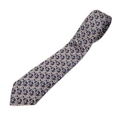 Christian Dior Dior tie for men, silk, navy, brown