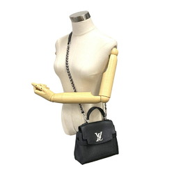 LOUIS VUITTON M20997 Lock Me Ever MINI Handbag LV Turn Shoulder Bag Black Women's